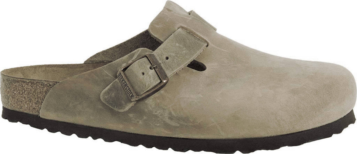 Birkenstock Gizeh Toe-Post Mule Sandal in Pecan: 4.5 - the Old