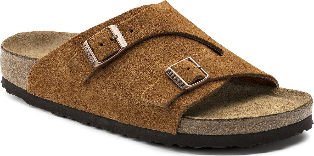 Birkenstock Zurich Soft Footbed Suede Leather Narrow - Unisex