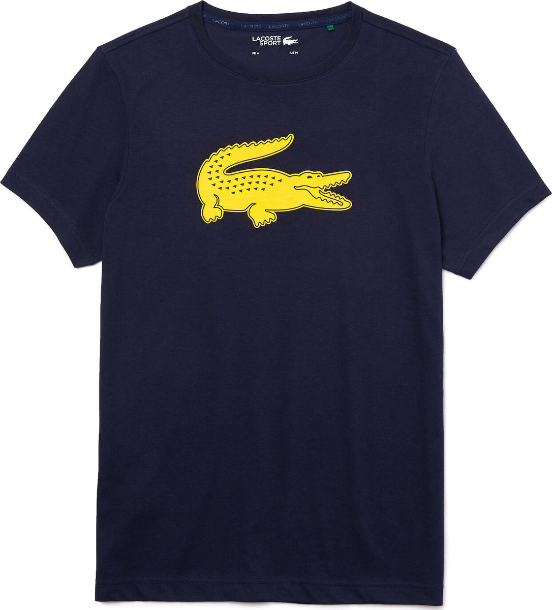 Lacoste Lacoste SPORT 3D Print Crocodile Breathable Jersey T-Shirt