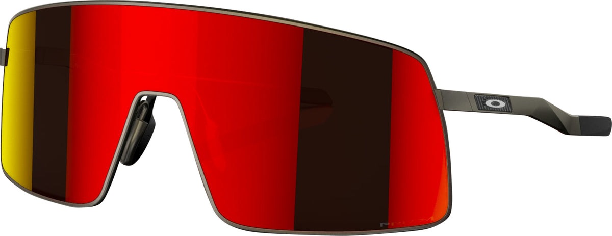Oakley Sutro Ti Sunglasses - Satin Carbon - Prizm Ruby Iridium 