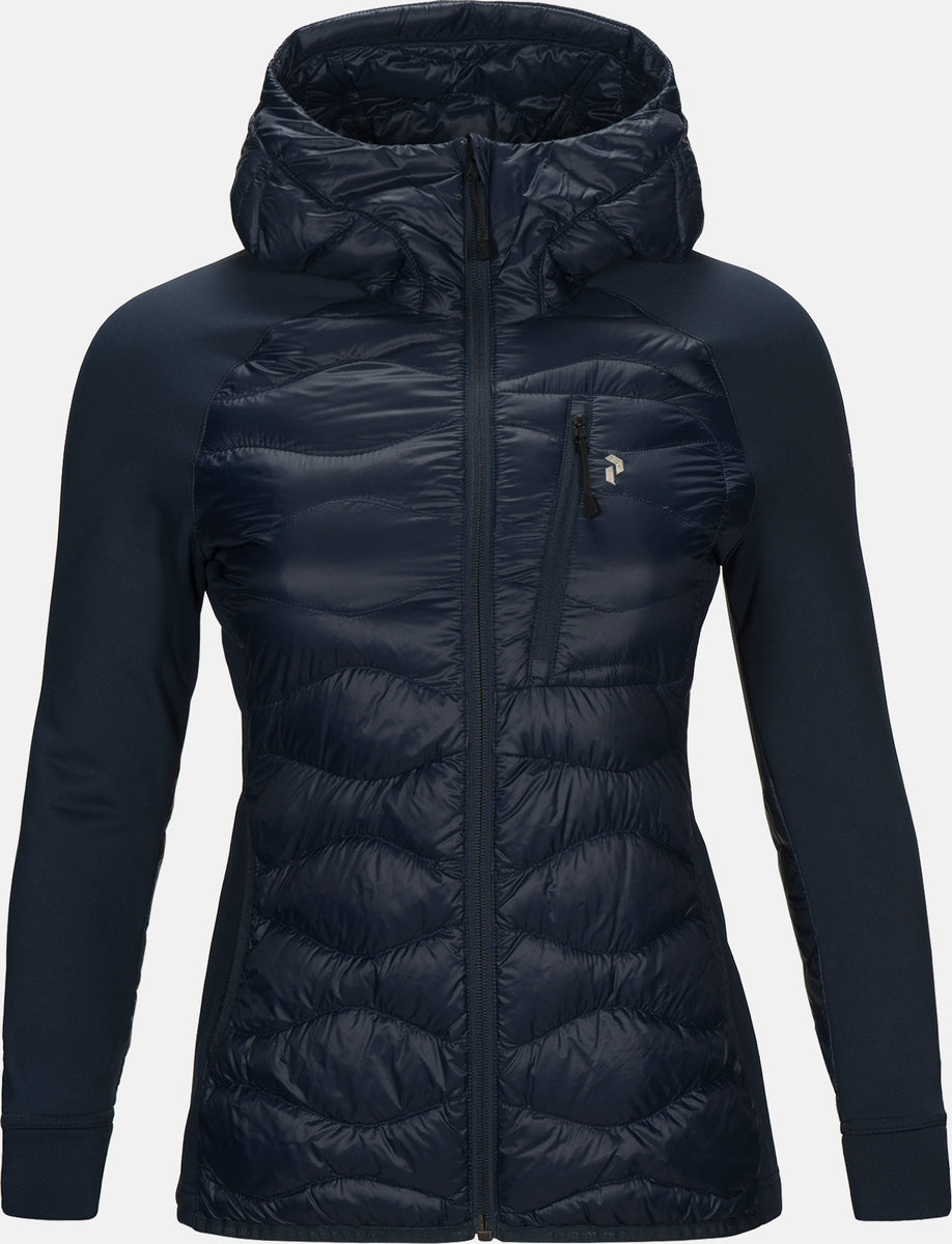 Peak performance women's on sale helium hybrid hooded jacket