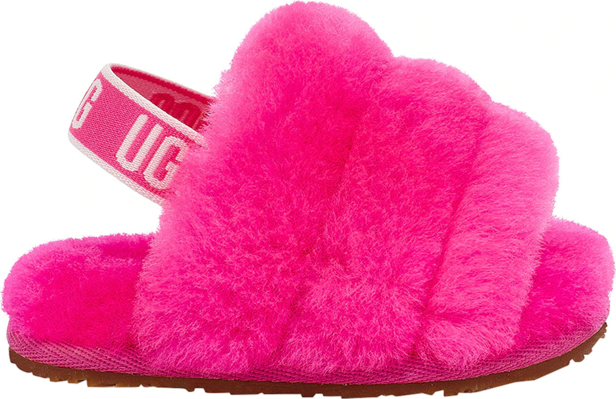 UGG Australia Fluff Tiger Yeah outlet Slide/Slippers Baby/Toddler Size 10C