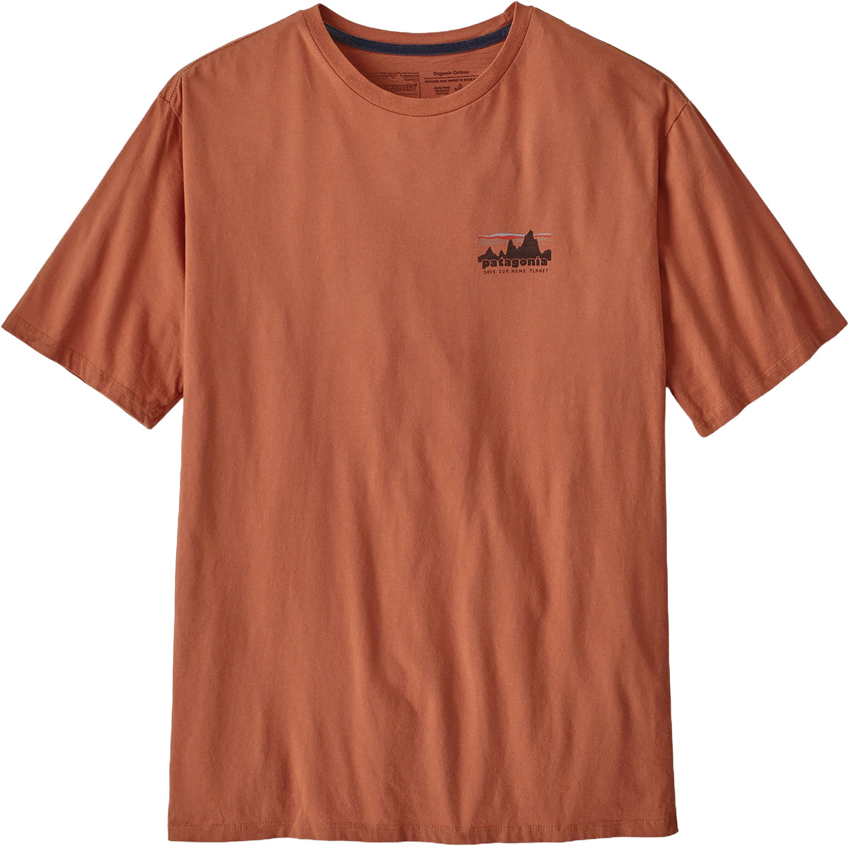 Patagonia 73 Skyline Organic T-Shirt - Men's M Sienna Clay
