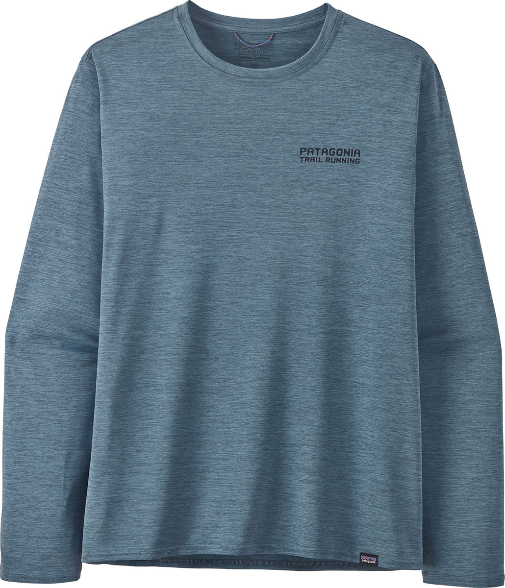 Patagonia Long-Sleeved Cap Cool Daily Graphic Shirt - Unity Fitz / Buckhorn Green X Dye - M - Men