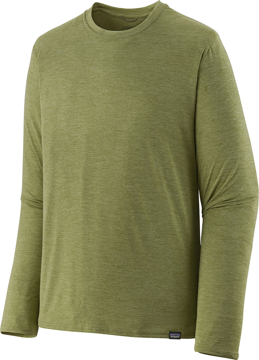 Patagonia Men's Long-Sleeved Capilene Cool Daily Shirt S / Buckhorn Green - Light Buckhorn Green X-Dye
