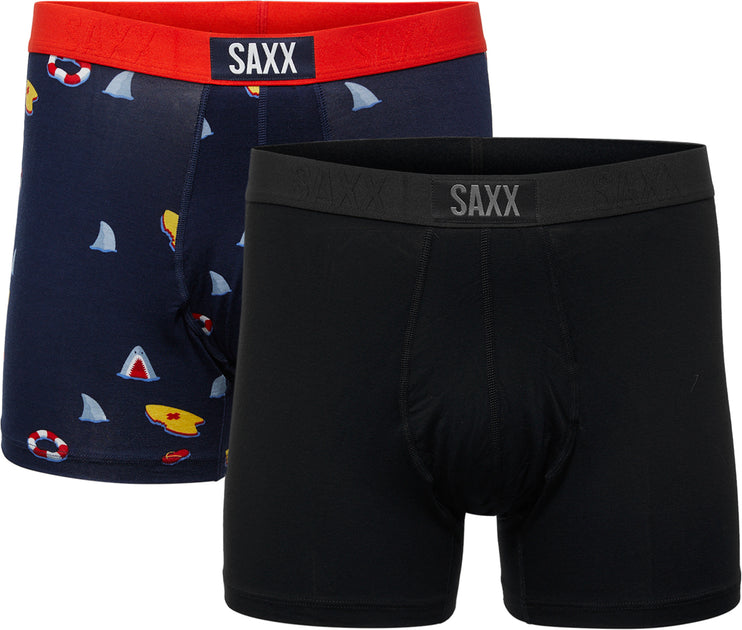 Saxx Ultra Super Soft Boxer Brief Fly 2-Pack - Synthetic base