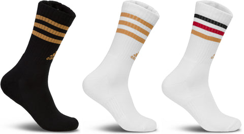 adidas 3-Stripe C Spw Crew 3 Pairs Sock - Unisex