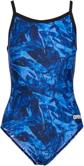 arena Team Crackle Lightdrop Back Swimsuit - Women's