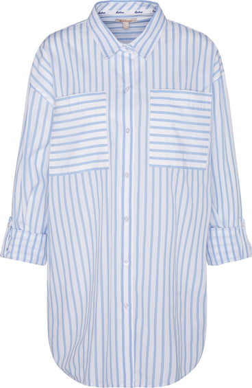 Barbour Nicola Striped Relaxed Long-Sleeved Shirt - Women's