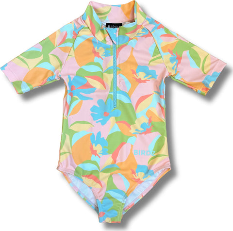 Birdz Camping Surfer Swimsuit - Girls