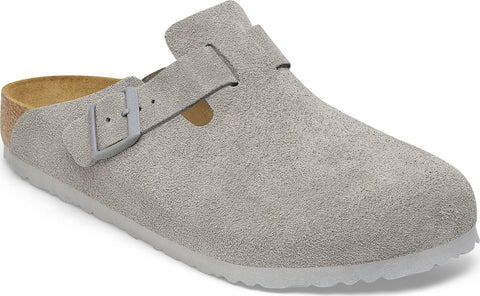 Birkenstock Boston Stone Coin Suede [Narrow] - Unisex