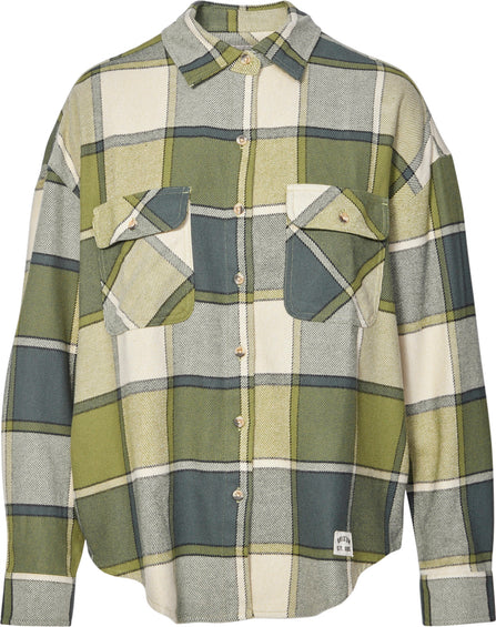 Brixton Bowery Classic Long Sleeve Flannel Shirt - Women's