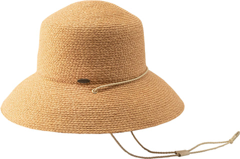 Canadian Hat Caroline Large Flat Top Cloche Hat with Cord - Unisex