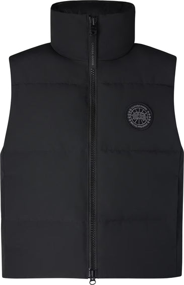 Canada Goose Grandview Cropped Vest Black Label - Women's