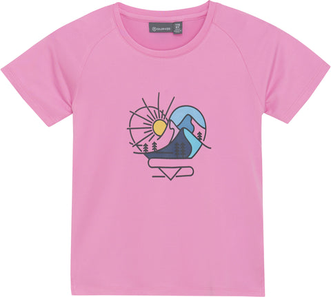 Color Kids Printed Short Sleeve T-Shirt - Girls
