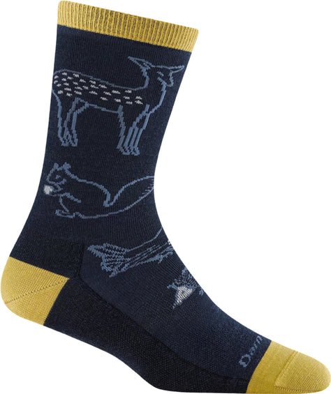 Darn Tough Woodland Creatures Crew Light Socks - Women's