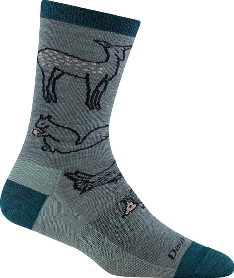 Darn Tough Woodland Creatures Crew Light Socks - Women's