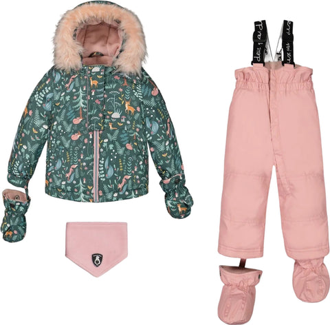 Deux par Deux Two Piece Snowsuit - Baby Girl