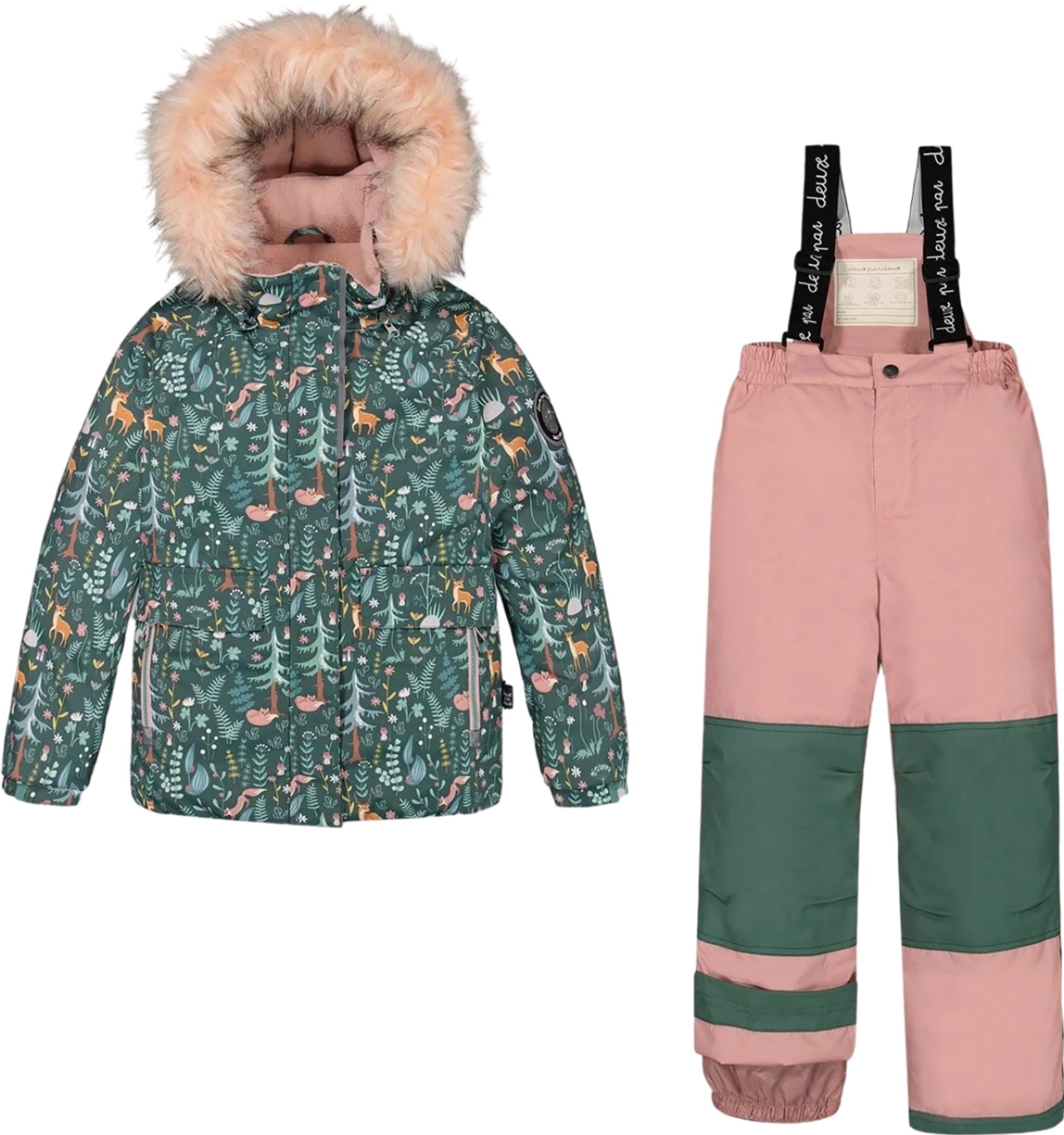 Deux par Deux Two Piece Snowsuit Big Girl