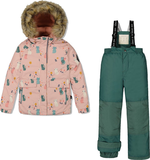 Deux par Deux Two Piece Snowsuit Printed - Kids