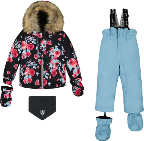 Deux par Deux Two Piece Snowsuit - Baby Girl 