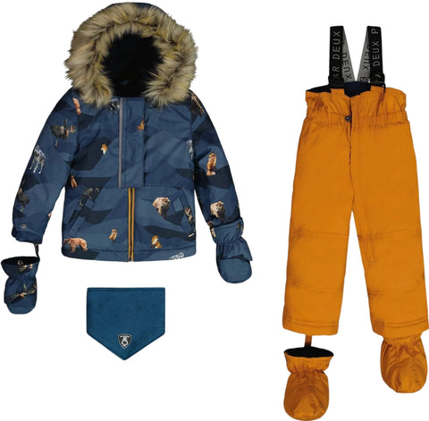 Deux par Deux Two Piece Snowsuit - Boy Toddler