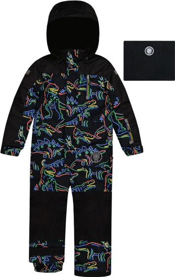 Deux par Deux Printed One Piece Snowsuit - Little Kid