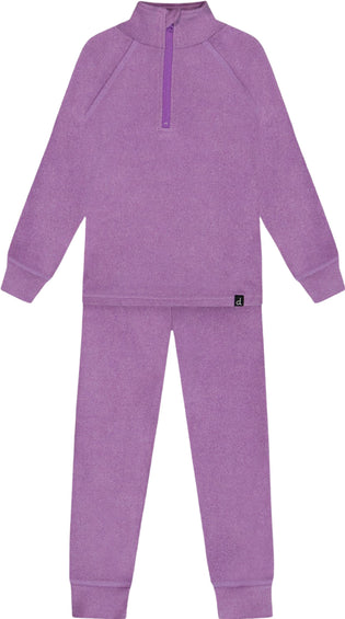 Deux par Deux Two Piece Thermal Underwear Set - Big Kids