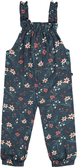 Deux par Deux Printed Muslin Overall - Big Girl