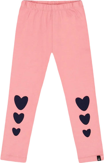 Deux par Deux Organic Cotton Legging with Knee Print - Big Kids