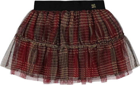 Deux par Deux Glittering Tulle Skirt - Big Girl