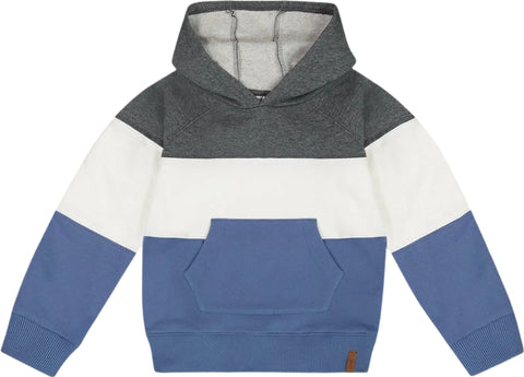 Deux par Deux Colorblock Hooded Fleece Sweatshirt - Big Boy