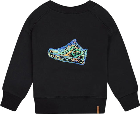 Deux par Deux Fleece Sweatshirt with Print - Big Boy