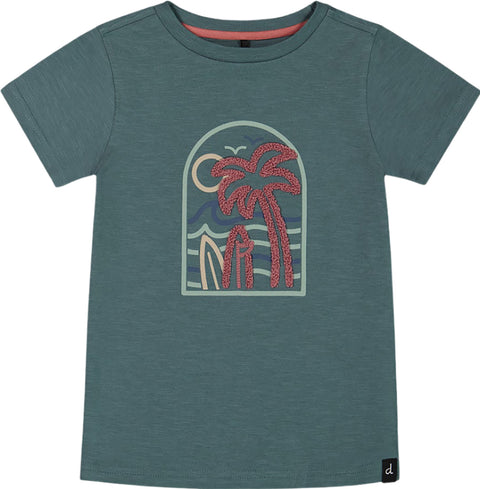 Deux par Deux Short Sleeve Organic Cotton Graphic T-Shirt - Baby Boy