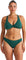 Everyday Sunday Front Twist D-Cup Crop Bikini Top - Women's - Rain Forest