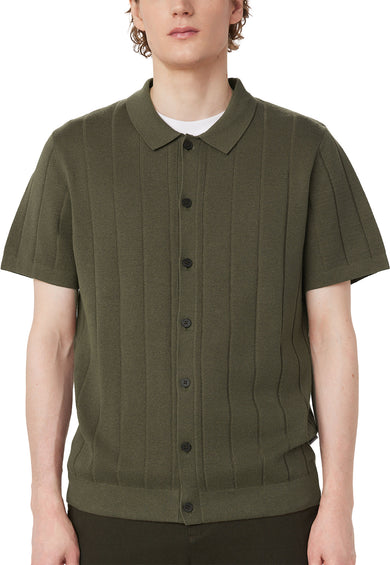 Frank And Oak Knit Button Up Polo - Men's