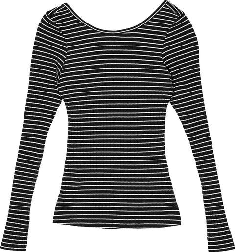 Frank And Oak Ribbed Long Sleeve Top - Women's