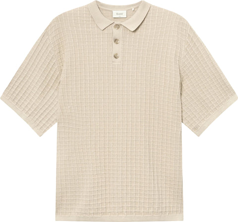 forét Loch Wafle-Knit Polo - Men's