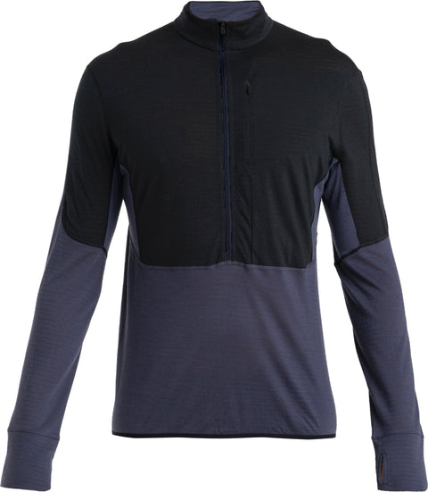 icebreaker 200 RealFleece Descender Merino Blend Long Sleeve Half Zip Top - Men's