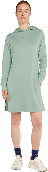 icebreaker 200 Crush Merino Blend Long Sleeve Dress - Women's