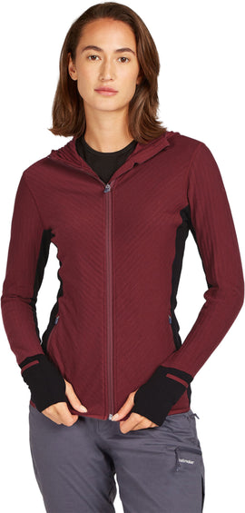 icebreaker Descender Long Sleeve Zip Hoodie - Women's