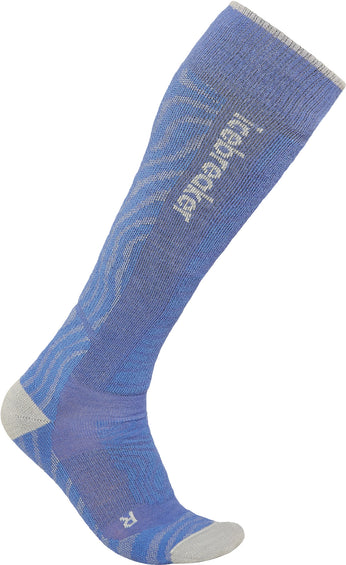 icebreaker Merino Ski+ Medium Over the Calf  Mountain Contour Socks - Men's