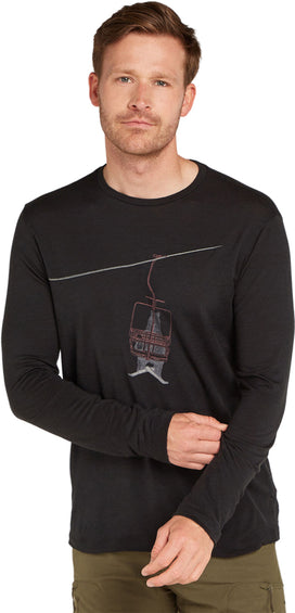 icebreaker Merino 150 Tech Lite Long Sleeve T-Shirt Bear Lift - Men's