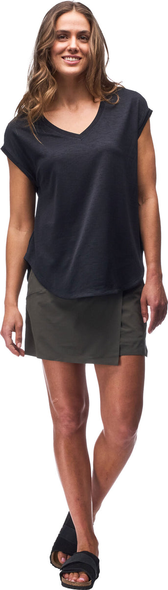 Indyeva Lua Short Sleeve V-Neck Top - Women's | Altitude Sports