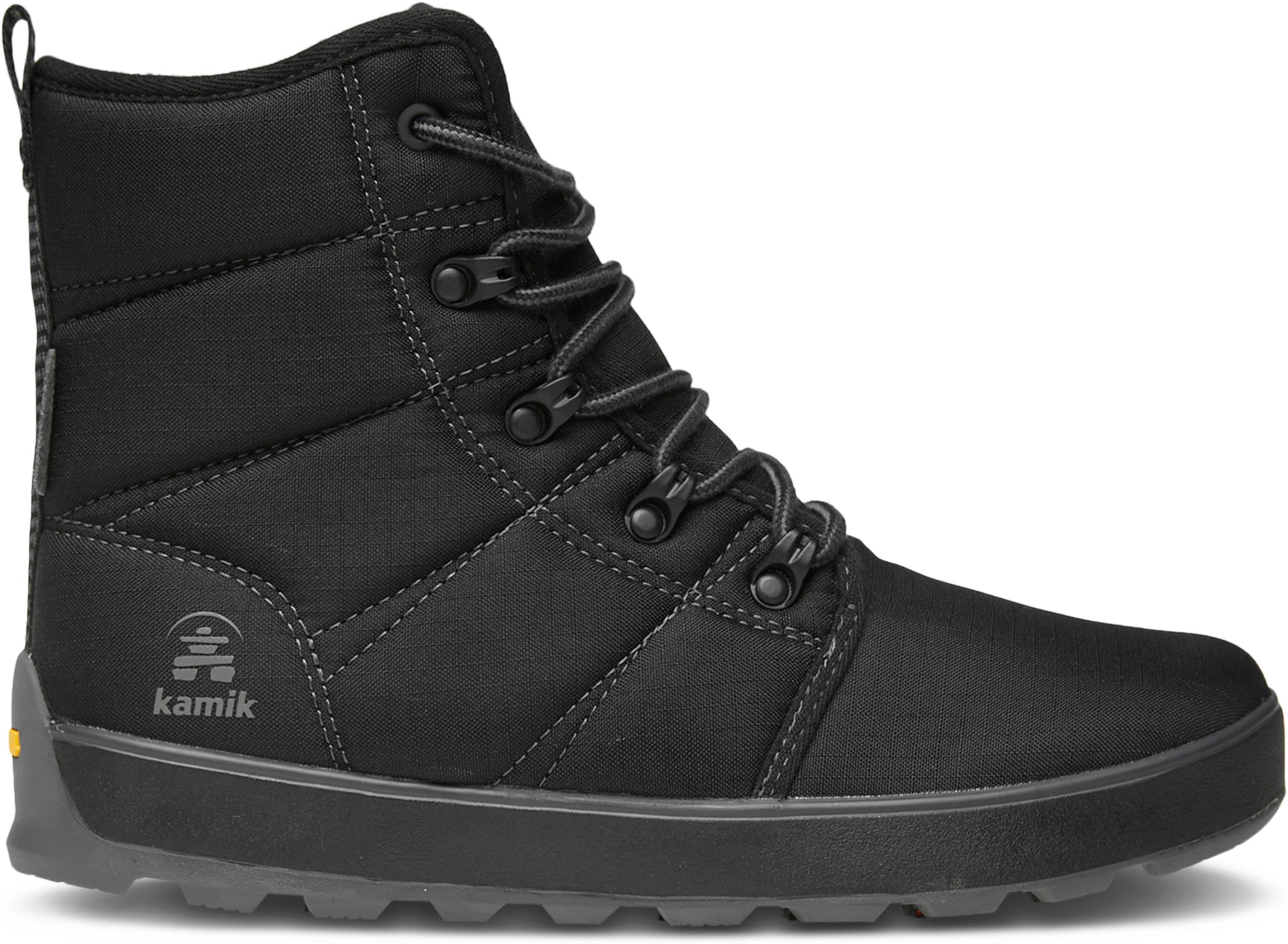 Kamik black hot sale snow boots