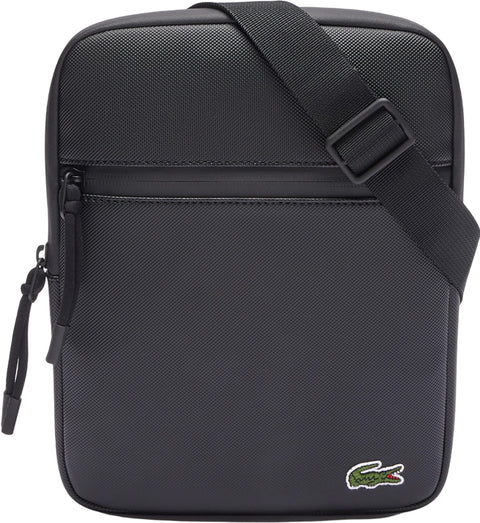 Lacoste LCST Medium Zip-Up Petit Piqué Crossbody Bag - Men's