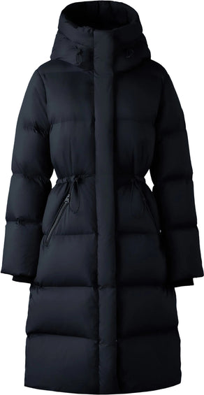 Mackage Ishani-SW Softwash Long Down Coat with Hood - Women's