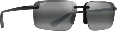 Maui Jim Laulima Sunglasses - Matte Black - Neutral Grey Lens