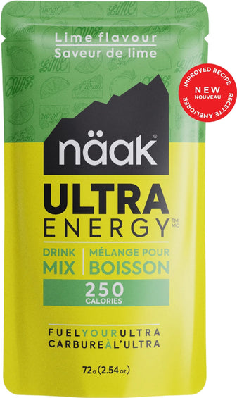 Naak Lime Single Packets Energy Drink Mix 72g - Pack of 6