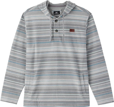 O'Neill Bavaro Stripe Poncho Fleece Hoodie - Men's